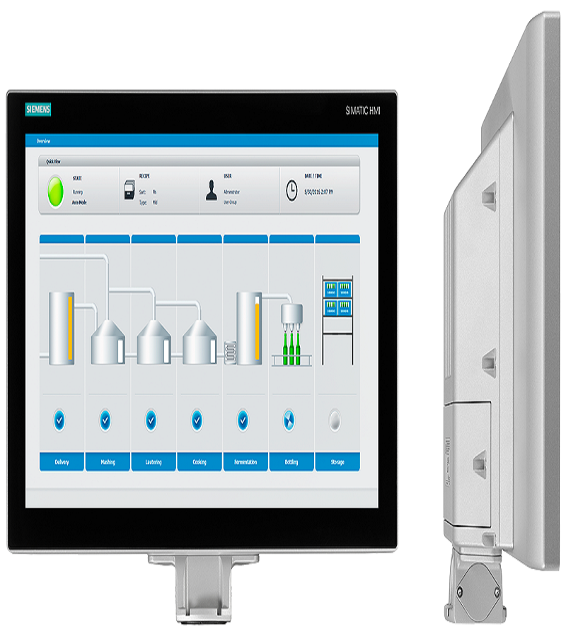 山東煙臺(tái) 西門子 觸摸屏 SIMATIC HMI TP1900 Comfort PRO 可安裝支腳及擴(kuò)展元件 現(xiàn)貨 